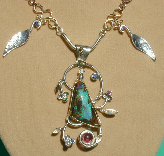 Linda George - A necklace for the faerie who was kissed by the pixies